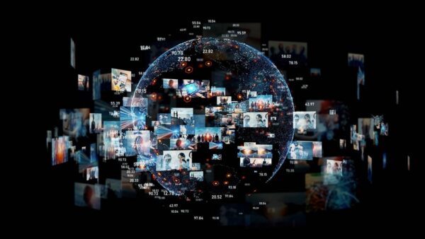 A concept image representing media intelligence.